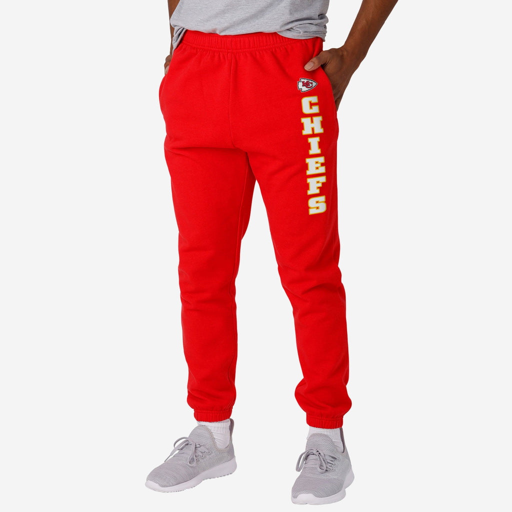 Kansas City Chiefs Team Color Sweatpants FOCO S - FOCO.com