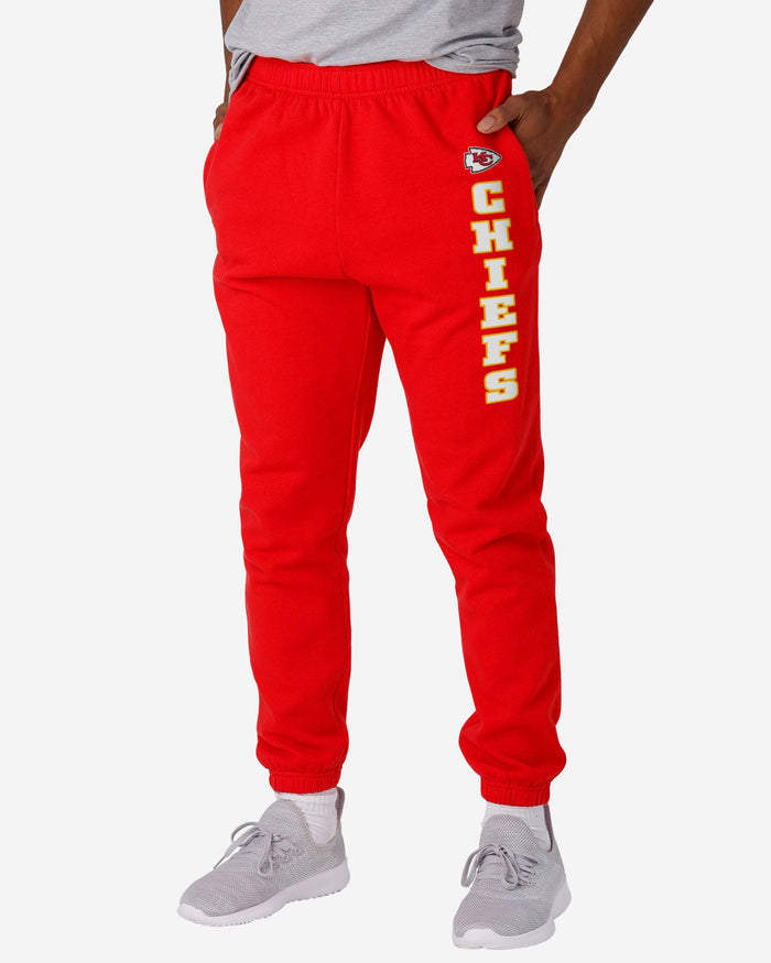 Kansas City Chiefs Team Color Sweatpants FOCO S - FOCO.com