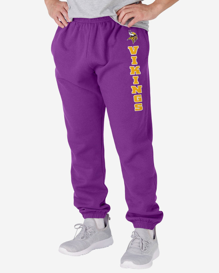 Minnesota Vikings Team Color Sweatpants FOCO S - FOCO.com