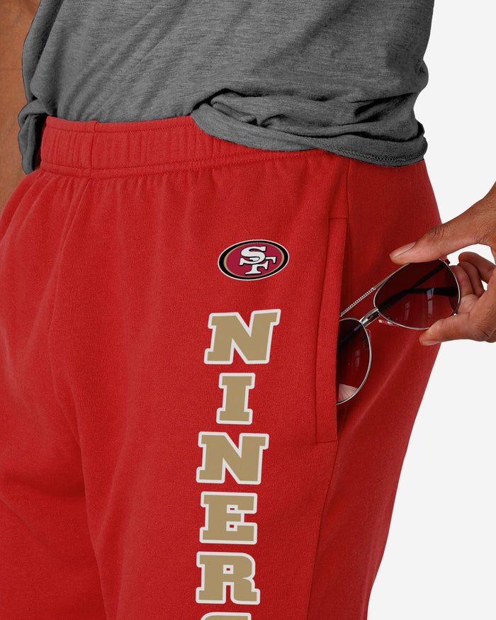 San Francisco 49ers Team Color Sweatpants FOCO - FOCO.com