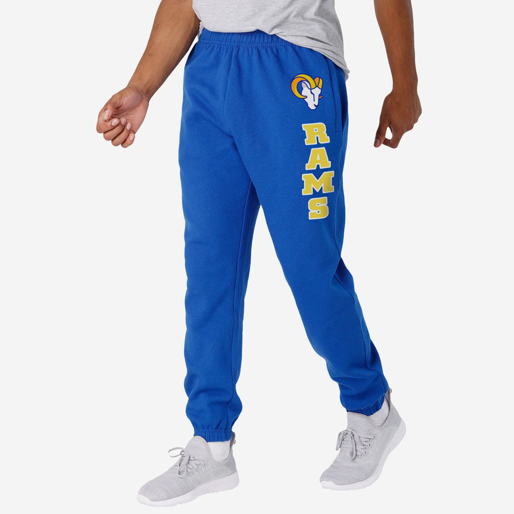 Los Angeles Rams Team Color Sweatpants FOCO S - FOCO.com