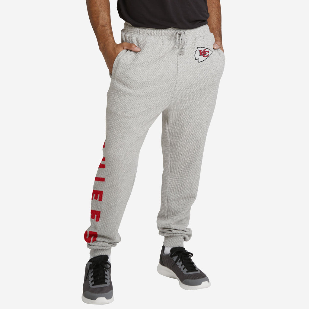 Kansas City Chiefs Gray Woven Joggers FOCO S - FOCO.com