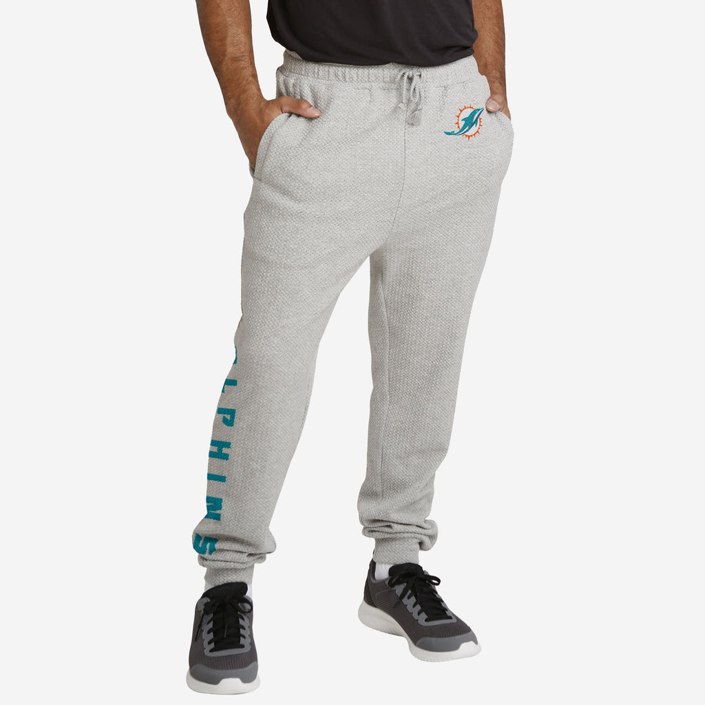 Miami Dolphins Gray Woven Joggers FOCO S - FOCO.com