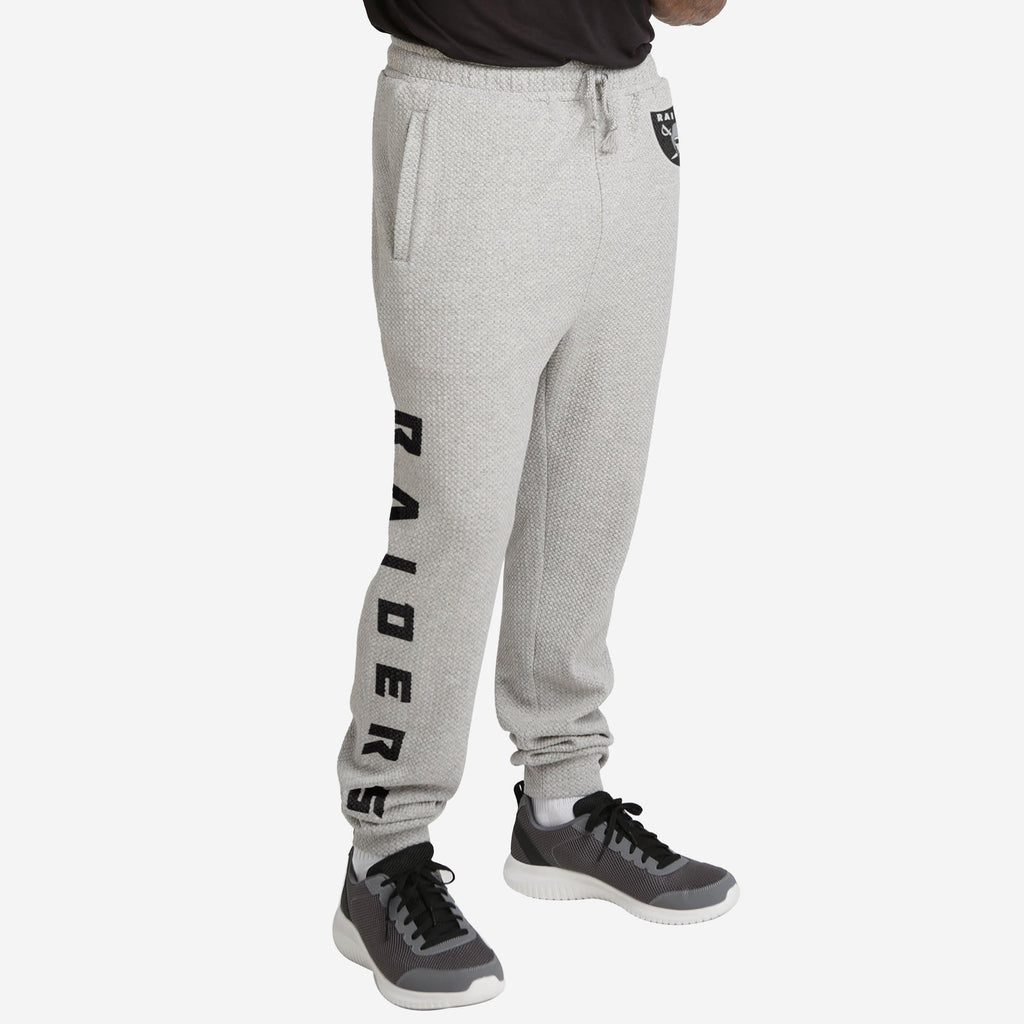 Las Vegas Raiders Gray Woven Joggers FOCO S - FOCO.com