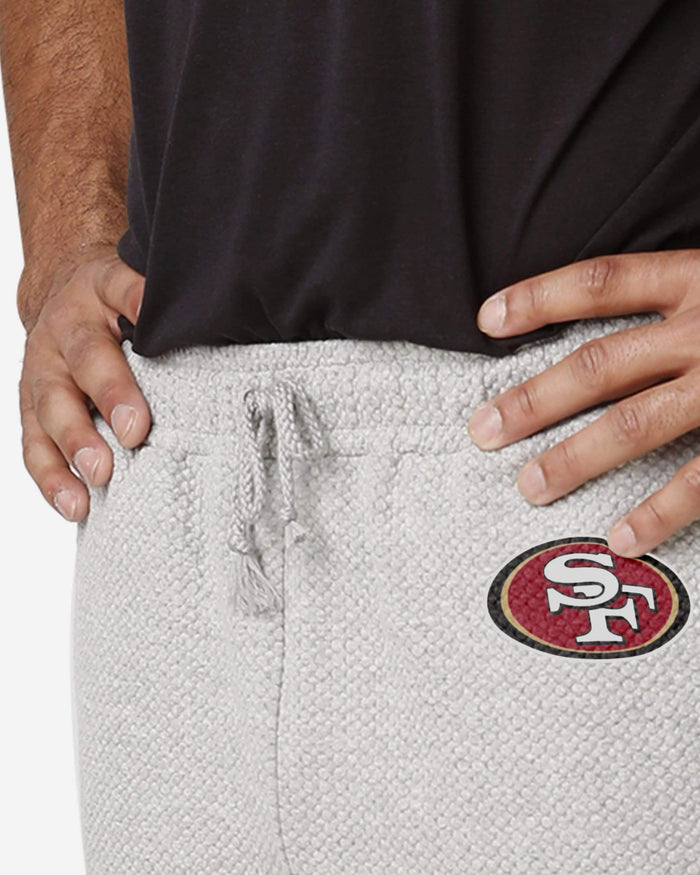 San Francisco 49ers Gray Woven Joggers FOCO - FOCO.com