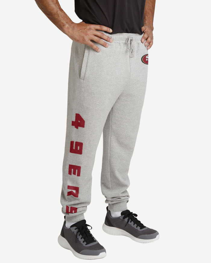 San Francisco 49ers Gray Woven Joggers FOCO S - FOCO.com