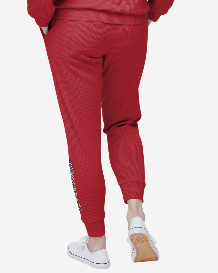 St Louis Cardinals Womens Waffle Lounge Pants FOCO - FOCO.com