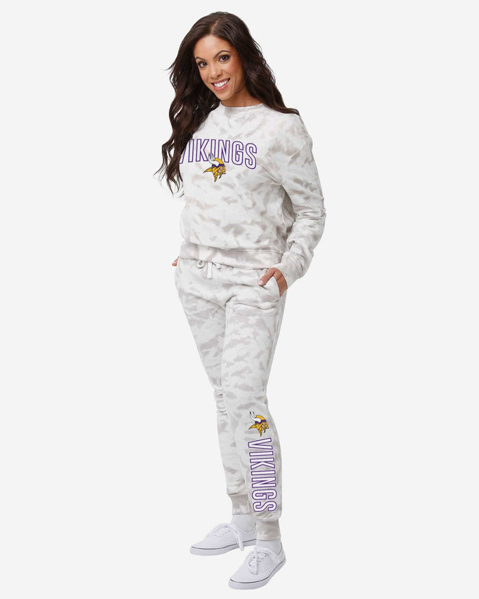 Minnesota Vikings Womens Cloud Coverage Joggers FOCO - FOCO.com