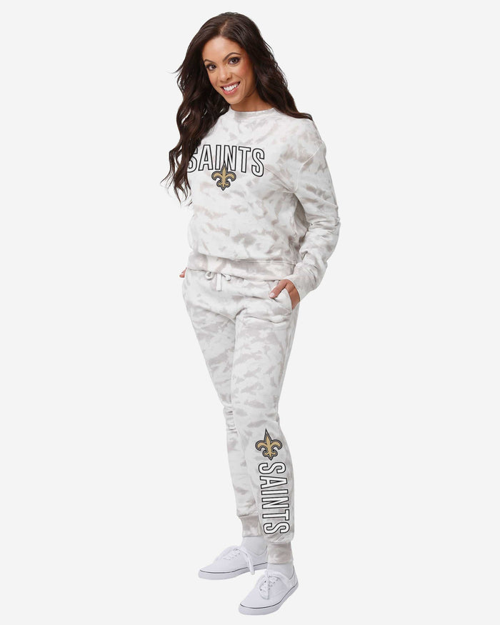 New Orleans Saints Womens Cloud Coverage Joggers FOCO - FOCO.com