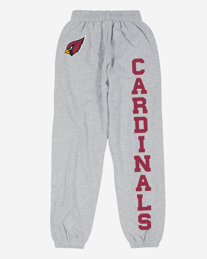 Arizona Cardinals Womens Big Wordmark Gray Sweatpants FOCO - FOCO.com