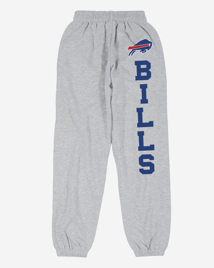 Buffalo Bills Womens Big Wordmark Gray Sweatpants FOCO - FOCO.com