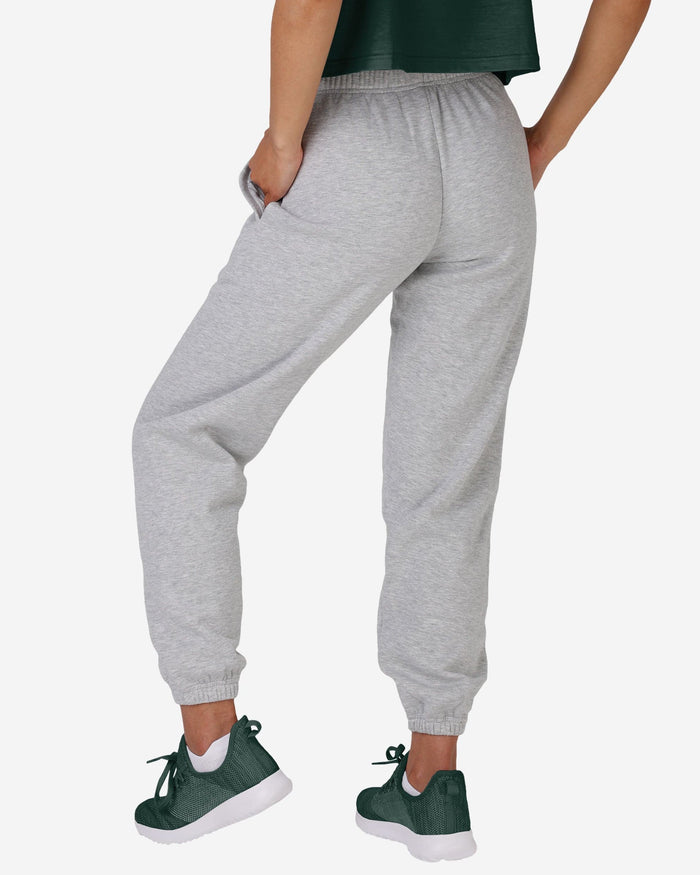 Green Bay Packers Womens Big Wordmark Gray Sweatpants FOCO - FOCO.com