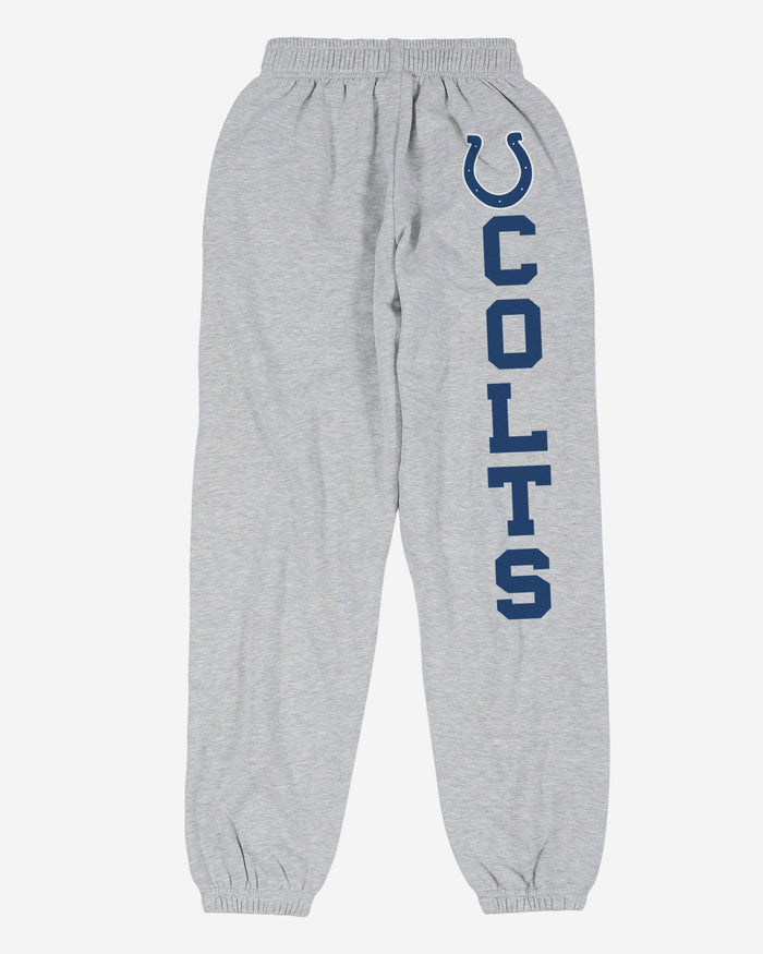 Indianapolis Colts Womens Big Wordmark Gray Sweatpants FOCO - FOCO.com