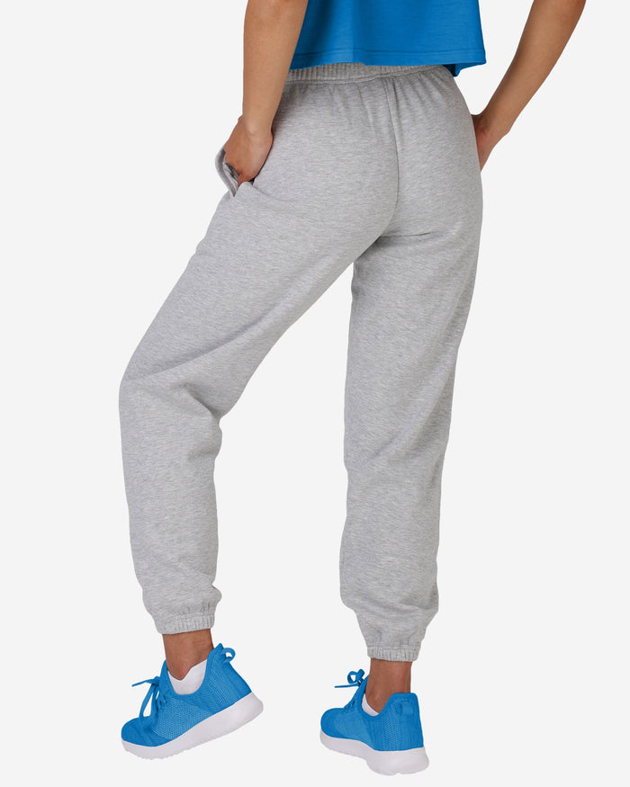 Los Angeles Chargers Womens Big Wordmark Gray Sweatpants FOCO - FOCO.com