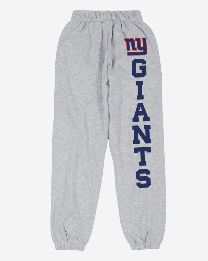 New York Giants Womens Big Wordmark Gray Sweatpants FOCO - FOCO.com