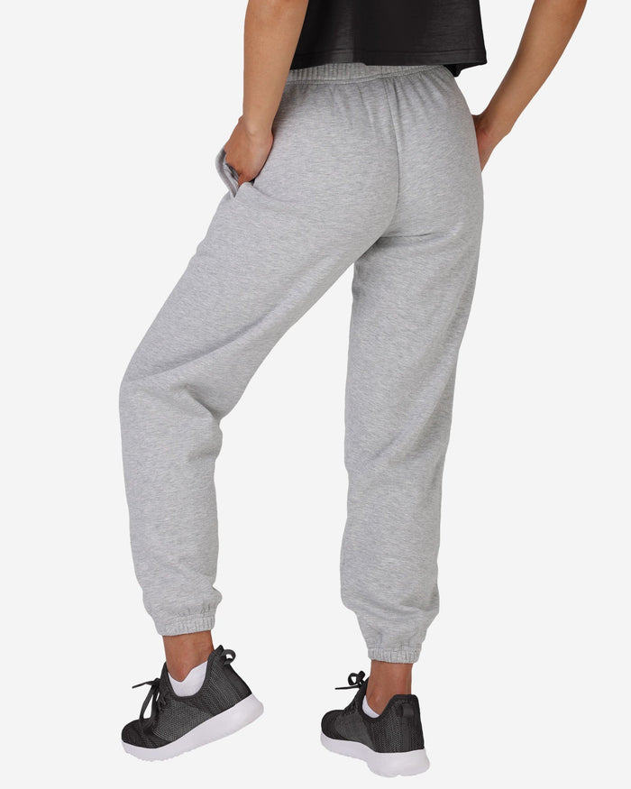 Las Vegas Raiders Womens Big Wordmark Gray Sweatpants FOCO - FOCO.com