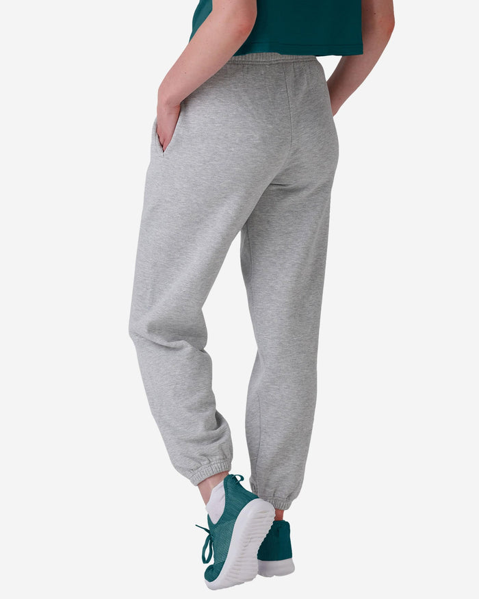 Philadelphia Eagles Womens Big Wordmark Gray Sweatpants FOCO - FOCO.com