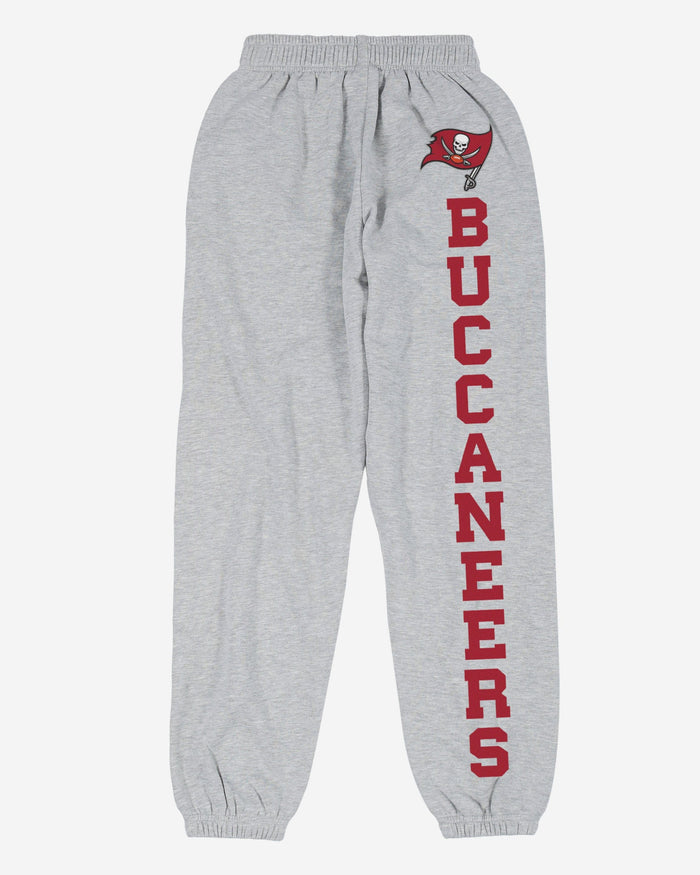 Tampa Bay Buccaneers Womens Big Wordmark Gray Sweatpants FOCO - FOCO.com