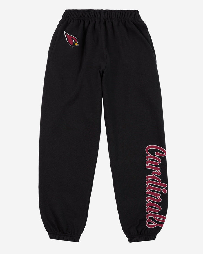 Arizona Cardinals Womens Script Wordmark Team Color Sweatpants FOCO - FOCO.com