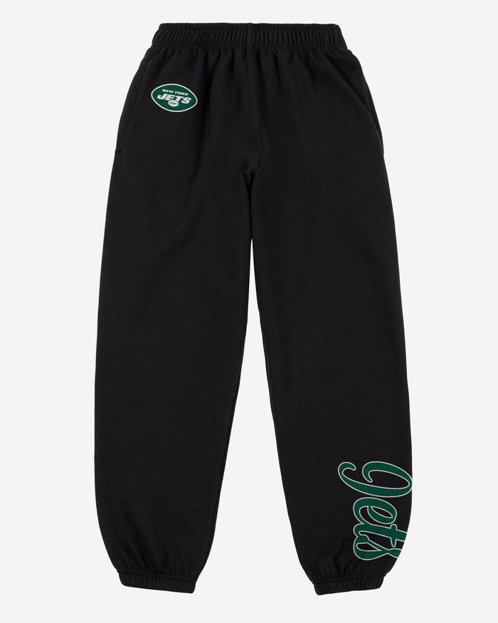 New York Jets Womens Script Wordmark Team Color Sweatpants FOCO - FOCO.com