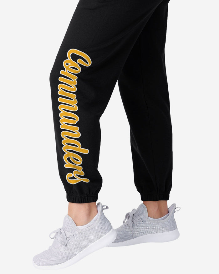 Washington Commanders Womens Script Wordmark Team Color Sweatpants FOCO - FOCO.com