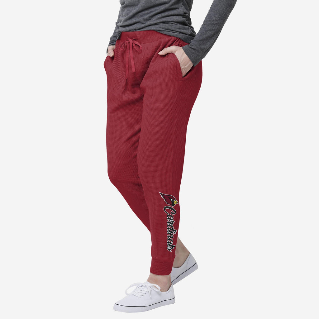 Arizona Cardinals Womens Waffle Lounge Pants FOCO S - FOCO.com