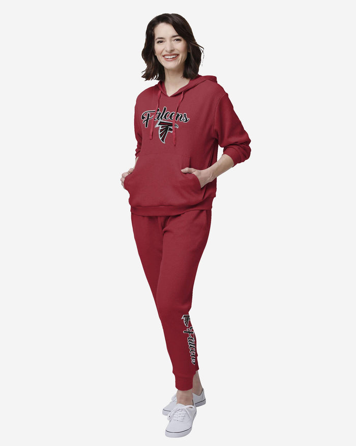 Atlanta Falcons Womens Waffle Lounge Pants FOCO - FOCO.com