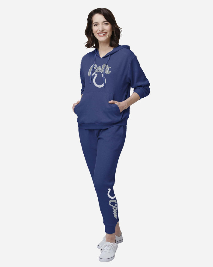 Indianapolis Colts Womens Waffle Lounge Pants FOCO - FOCO.com