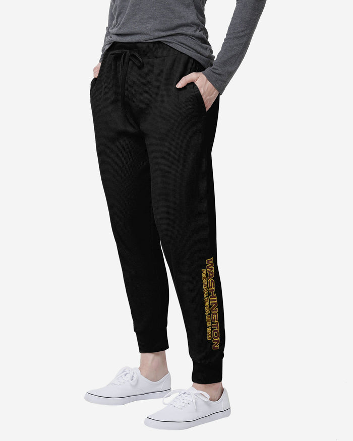 Washington Commanders Womens Waffle Lounge Pants FOCO S - FOCO.com