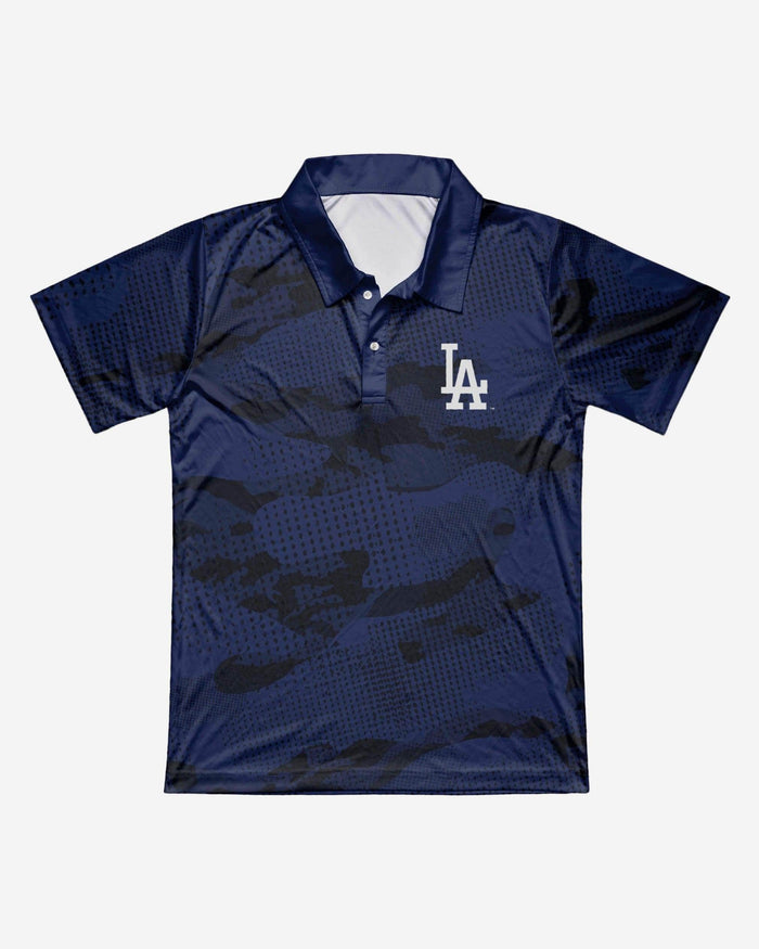 Los Angeles Dodgers Printed Camo Polo FOCO - FOCO.com