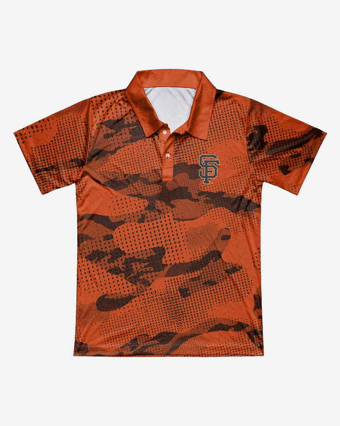 San Francisco Giants Printed Camo Polo FOCO - FOCO.com