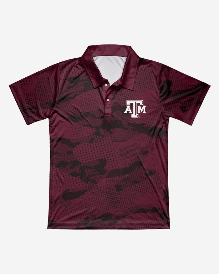 Texas A&M Aggies Printed Camo Polo FOCO - FOCO.com