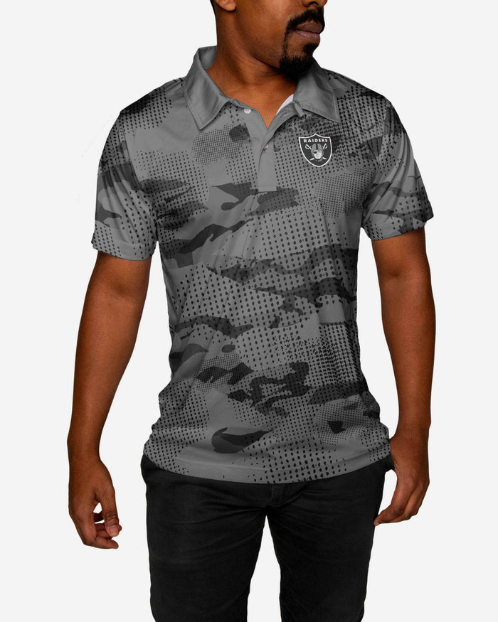 Las Vegas Raiders Printed Camo Polo FOCO - FOCO.com