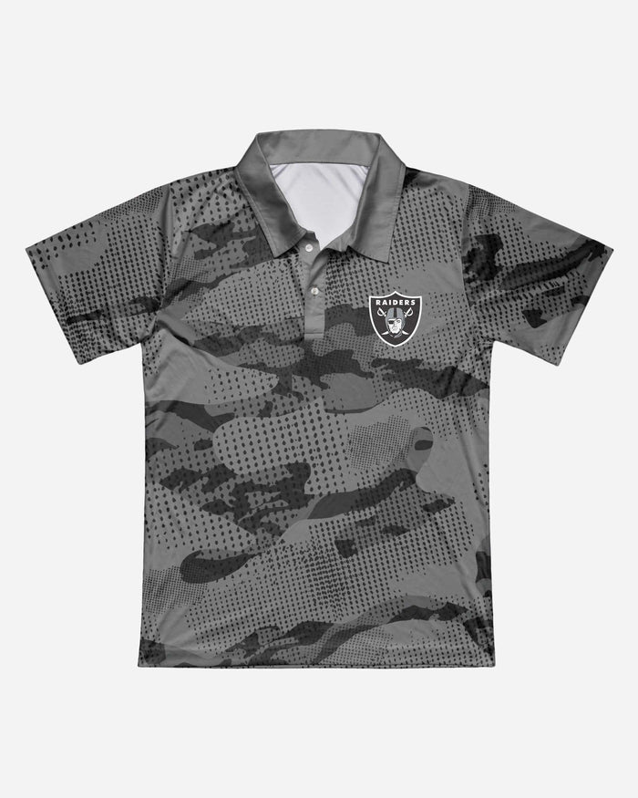 Las Vegas Raiders Printed Camo Polo FOCO - FOCO.com