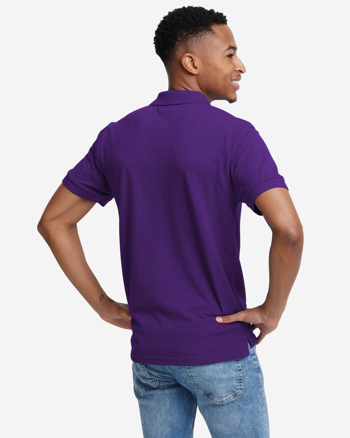 LSU Tigers Casual Color Polo FOCO - FOCO.com