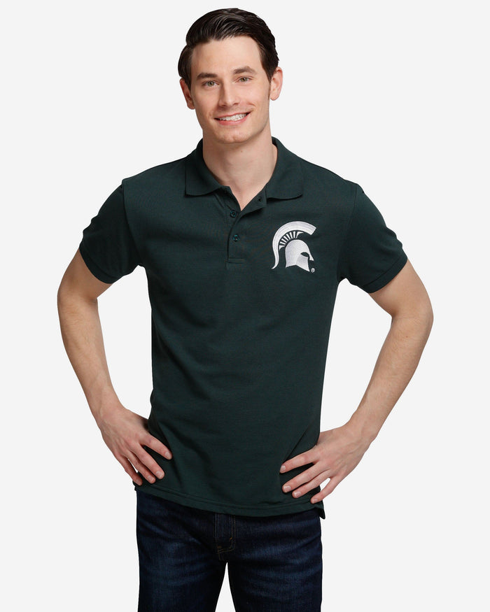 Michigan State Spartans Casual Color Polo FOCO S - FOCO.com