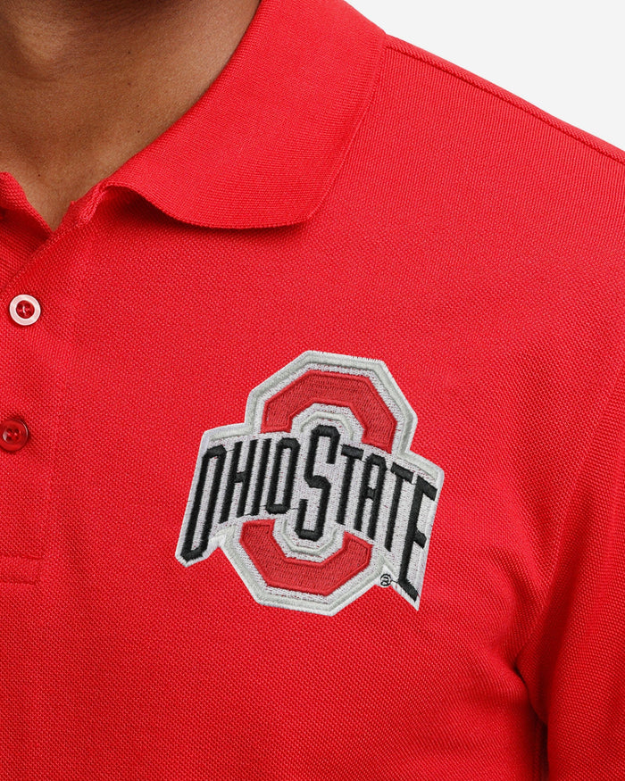 Ohio State Buckeyes Casual Color Polo FOCO - FOCO.com