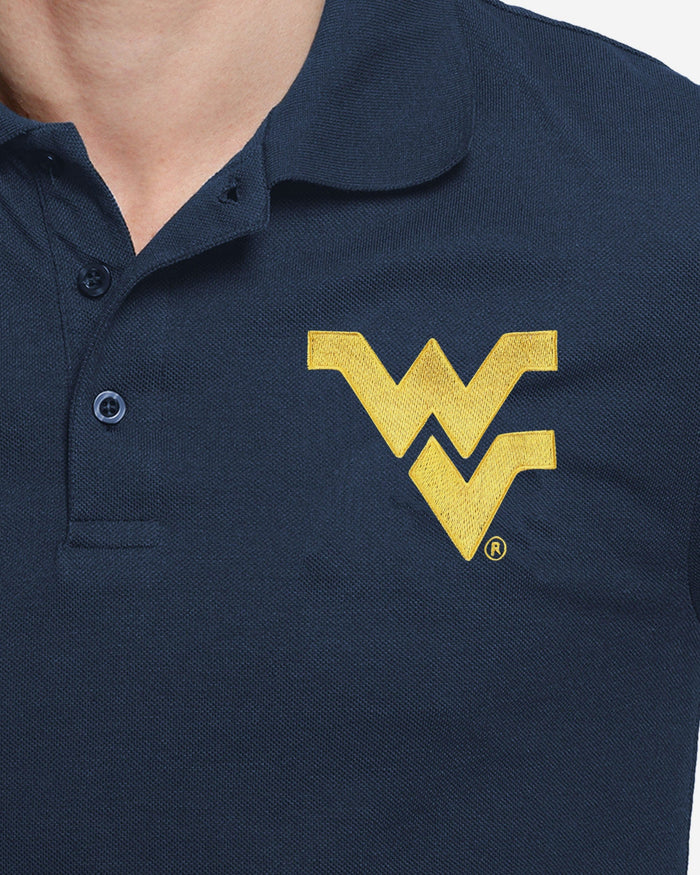 West Virginia Mountaineers Casual Color Polo FOCO - FOCO.com