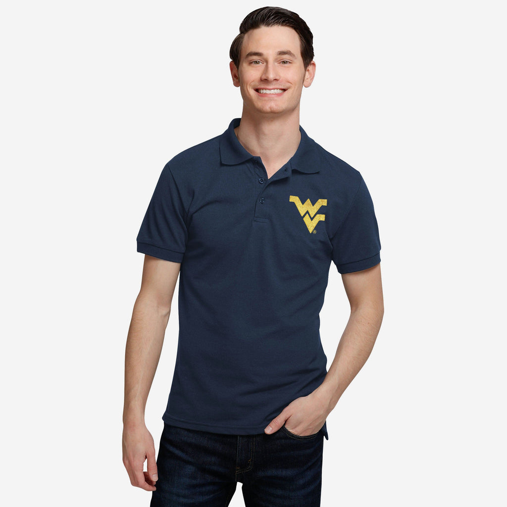 West Virginia Mountaineers Casual Color Polo FOCO S - FOCO.com