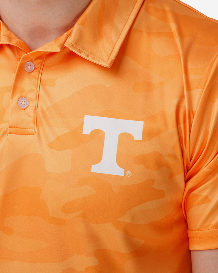 Tennessee Volunteers Color Camo Polyester Polo FOCO - FOCO.com