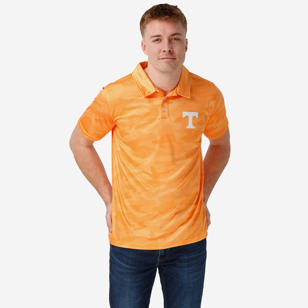 Tennessee Volunteers Color Camo Polyester Polo FOCO S - FOCO.com