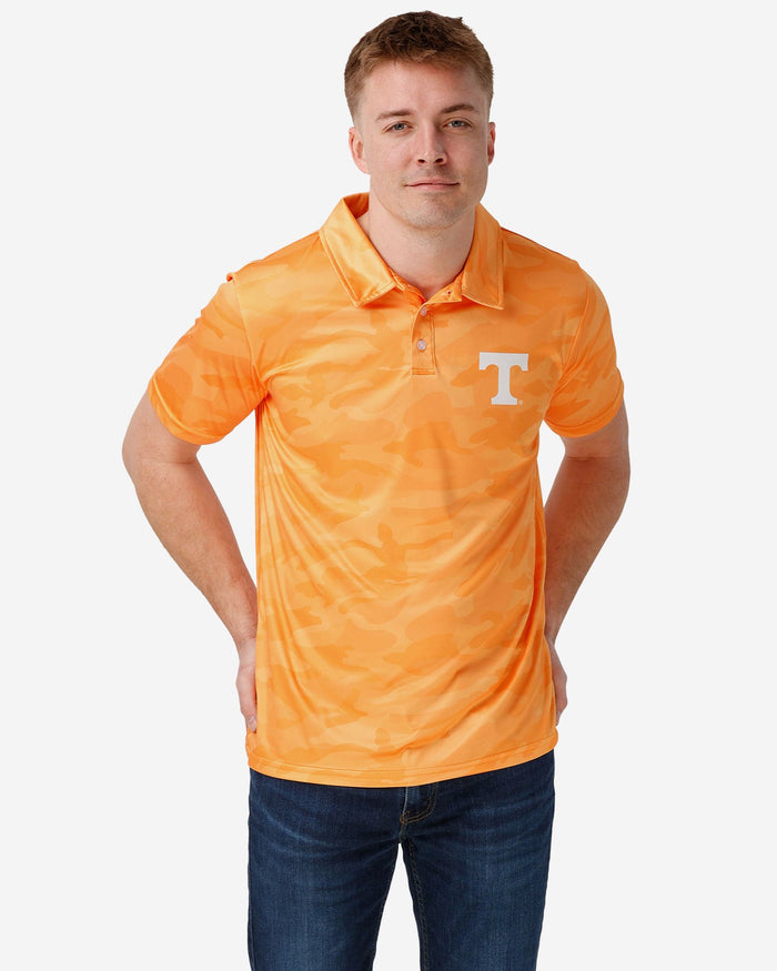 Tennessee Volunteers Color Camo Polyester Polo FOCO S - FOCO.com