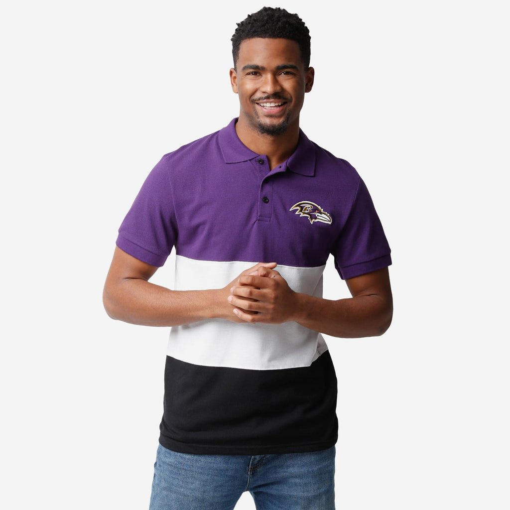 Baltimore Ravens Rugby Scrum Polo FOCO S - FOCO.com