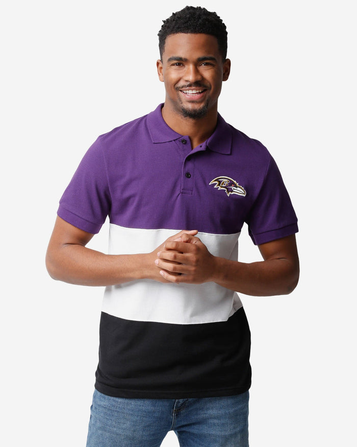 Baltimore Ravens Rugby Scrum Polo FOCO S - FOCO.com