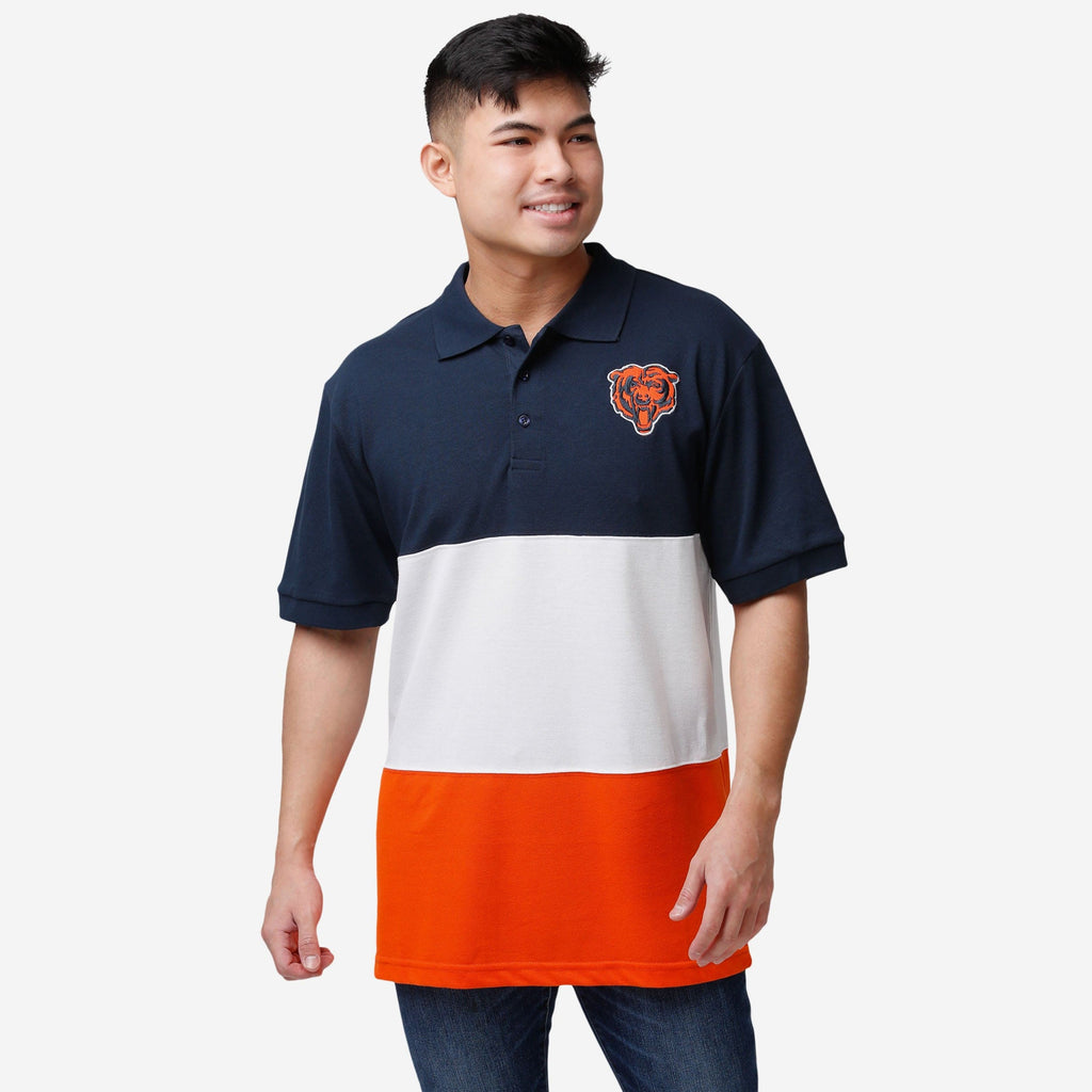 Chicago Bears Rugby Scrum Polo FOCO S - FOCO.com