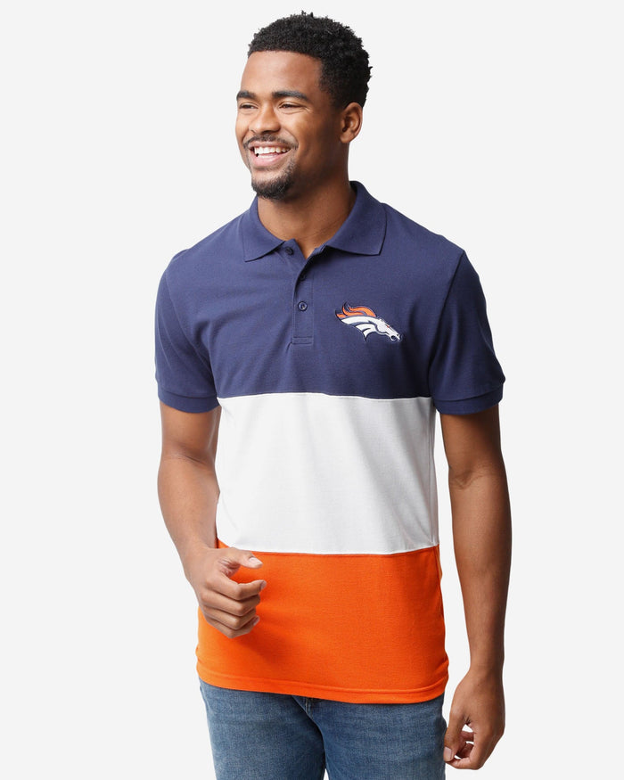 Denver Broncos Rugby Scrum Polo FOCO S - FOCO.com