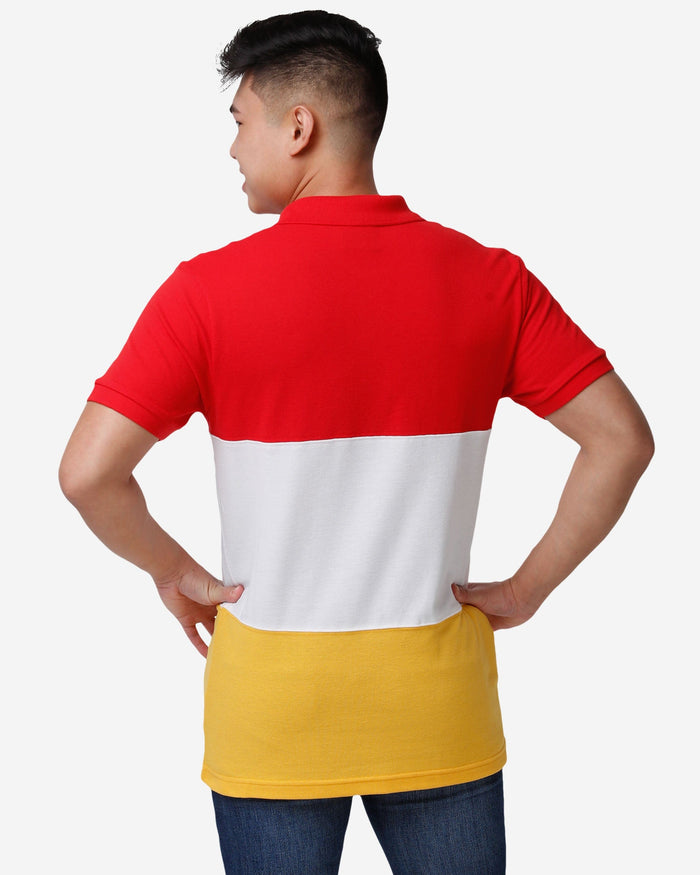 Kansas City Chiefs Rugby Scrum Polo FOCO - FOCO.com