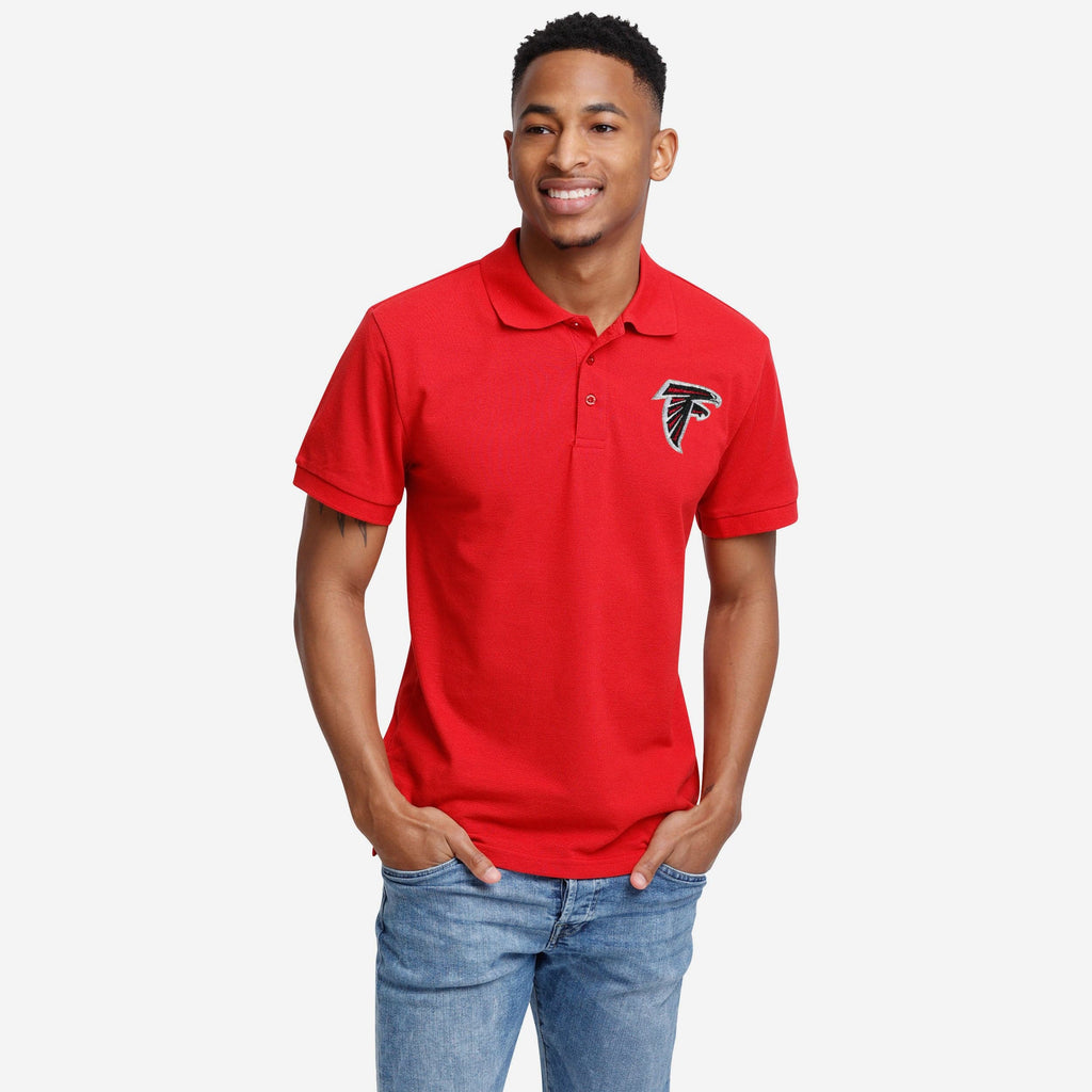 Atlanta Falcons Casual Color Polo FOCO S - FOCO.com