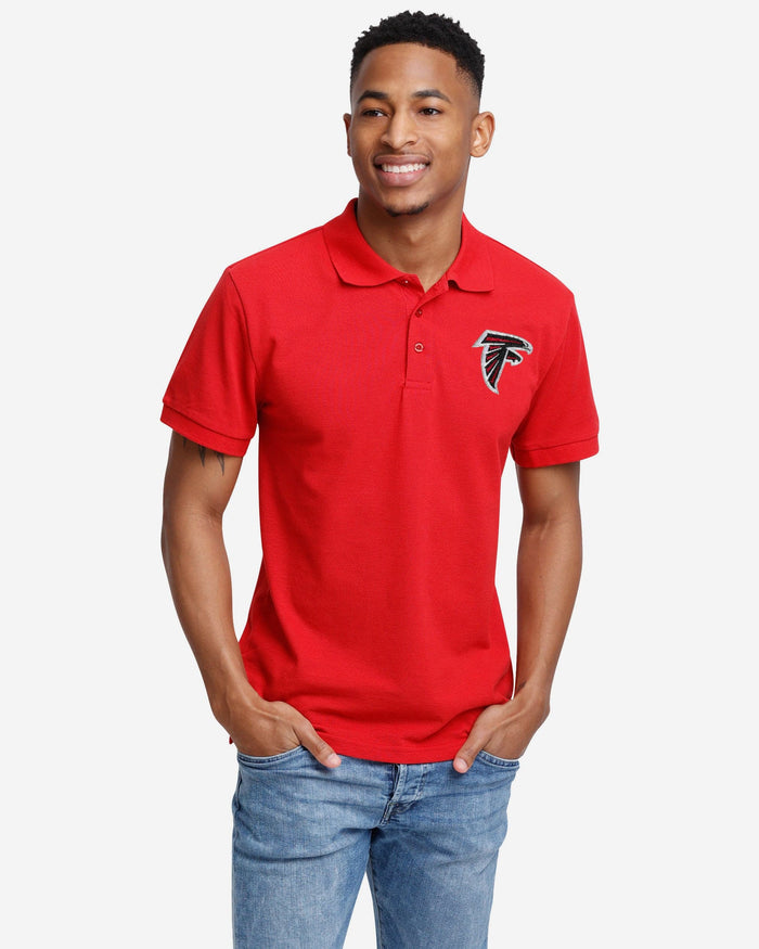 Atlanta Falcons Casual Color Polo FOCO S - FOCO.com