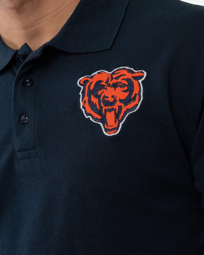 Chicago Bears Casual Color Polo FOCO - FOCO.com